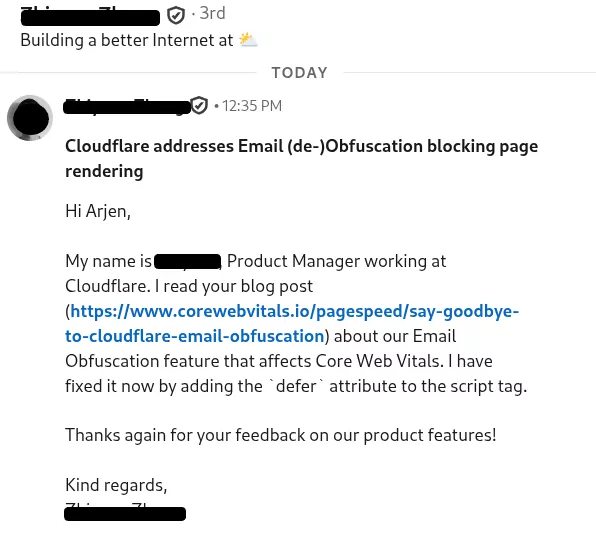 cloudflare email obfuscatino defer fix