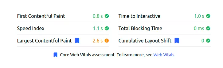 Schlechter LCP mit gro&szlig;em Bild