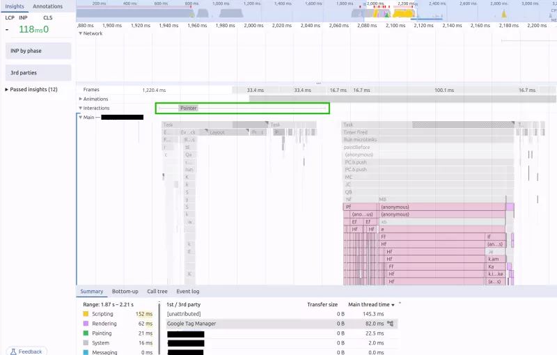 datalayer push inp yeilded