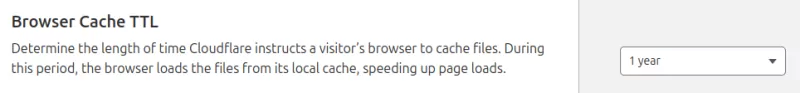 cloudflare settings browser cache ttl